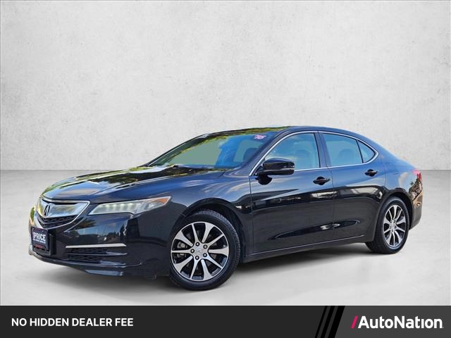 Black 2016 Acura TLX FWD Sedan Front-Wheel Drive 8-Speed Automatic
