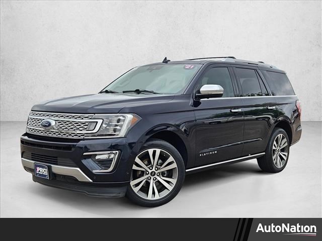 Antimatter Blue Metallic 2021 Ford Expedition Platinum RWD SUV / Crossover 4X2 6-Speed Automatic