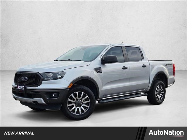 Ingot Silver Metallic 2019 Ford Ranger XLT SuperCrew RWD Pickup Truck 4X2 Automatic
