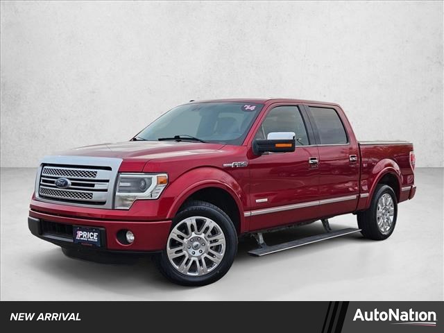 Ruby Red Metallic Tinted Clearcoat 2014 Ford F-150 Platinum SuperCrew Pickup Truck 4X2 6-Speed Automatic