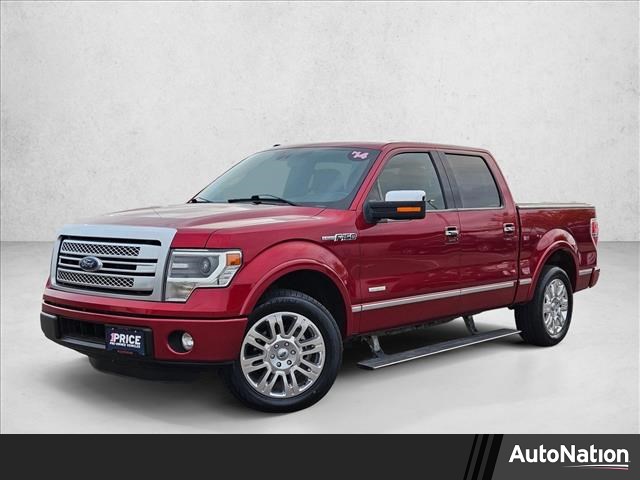 Ruby Red Metallic Tinted Clearcoat 2014 Ford F-150 Platinum SuperCrew Pickup Truck 4X2 6-Speed Automatic