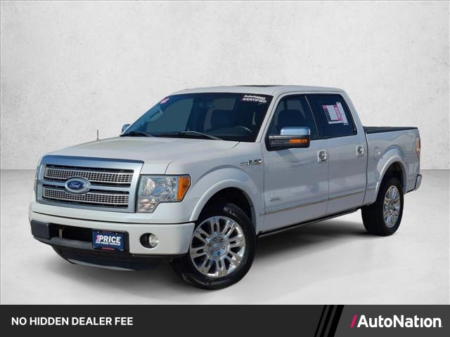 White Platinum Metallic Tri-Coat 2012 Ford F-150 Pickup Truck 4X2 6-Speed Automatic