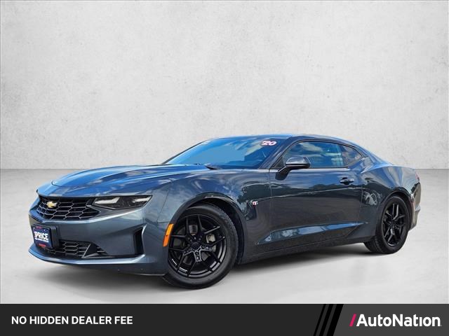 Shadow Gray Metallic 2020 Chevrolet Camaro 1LT Coupe RWD Coupe Rear-Wheel Drive 8-Speed Automatic