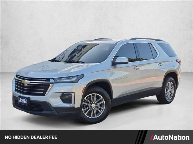 Silver Ice Metallic 2022 Chevrolet Traverse SUV / Crossover Front-Wheel Drive 9-Speed Automatic