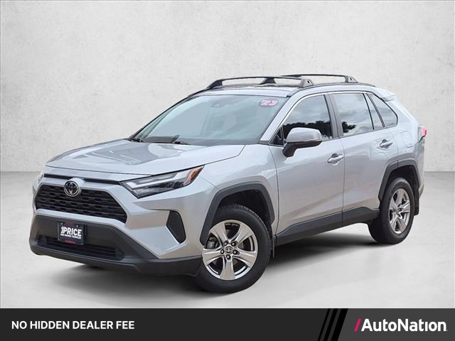 Silver Sky Metallic 2023 Toyota RAV4 SUV / Crossover Front-Wheel Drive Automatic
