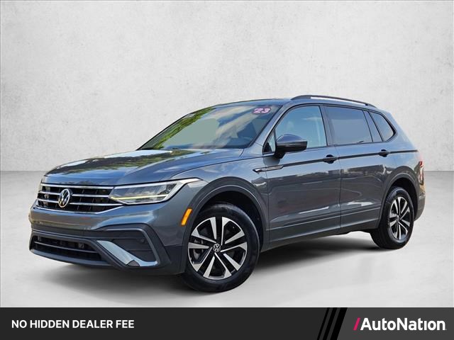 Platinum Gray Metallic 2023 Volkswagen Tiguan SUV / Crossover Front-Wheel Drive 8-Speed Automatic