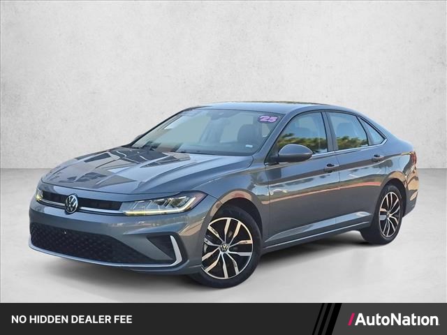 Deep Black Pear 2025 Volkswagen Jetta Sedan Front-Wheel Drive 8-Speed Automatic