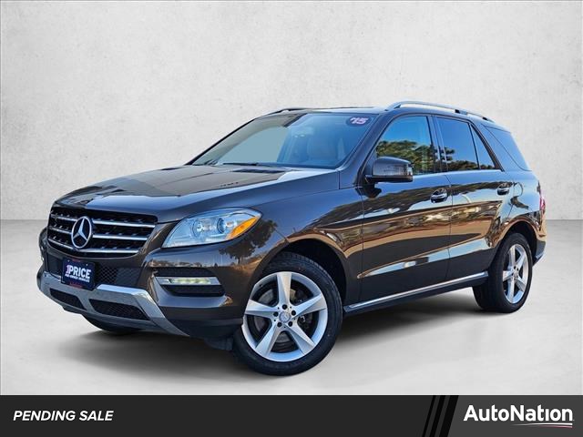 Tan/Brown 2015 Mercedes-Benz M-Class ML 350 4MATIC SUV / Crossover All-Wheel Drive Automatic
