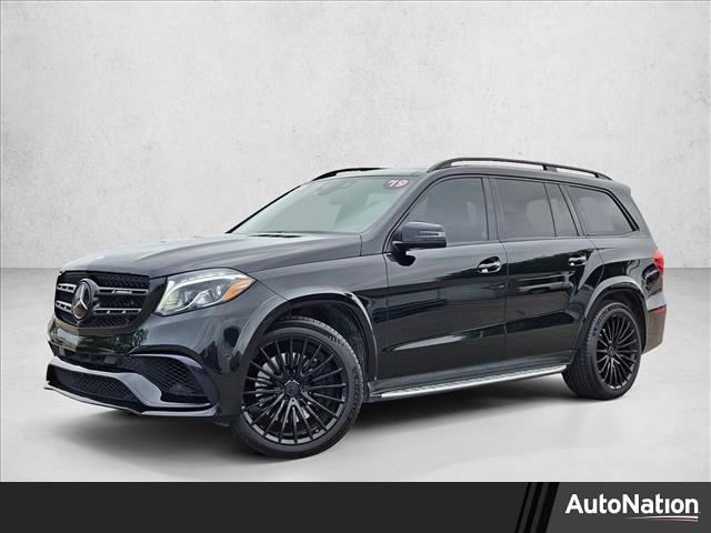 Obsidian Black Metallic 2019 Mercedes-Benz GLS AMG GLS 63 4MATIC SUV / Crossover All-Wheel Drive Automatic