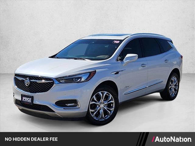 White Frost Tricoat 2018 Buick Enclave SUV / Crossover Four-Wheel Drive 9-Speed Automatic
