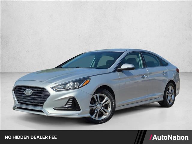 Symphony Silver 2018 Hyundai Sonata Sedan Front-Wheel Drive Automatic
