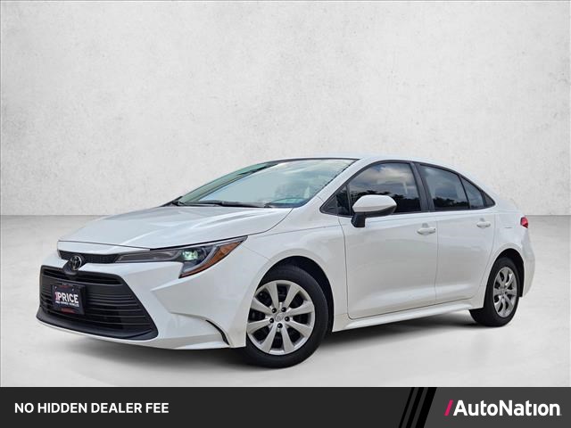 Ice Cap 2024 Toyota Corolla LE FWD Sedan Front-Wheel Drive Automatic