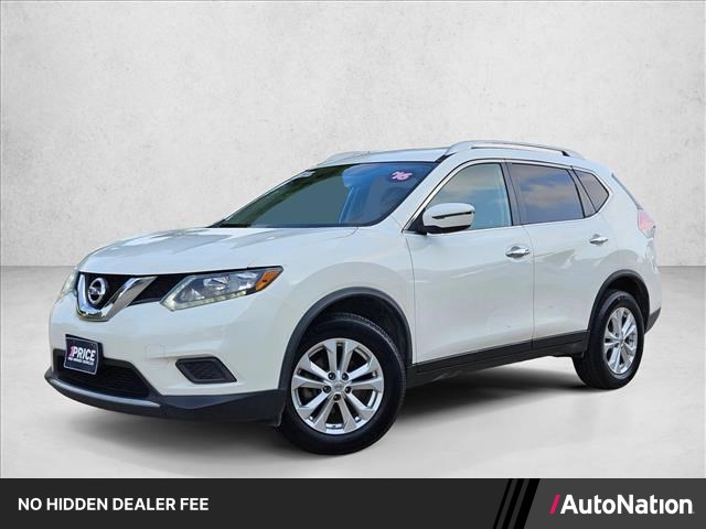 Glacier White 2016 Nissan Rogue SUV / Crossover Front-Wheel Drive Automatic