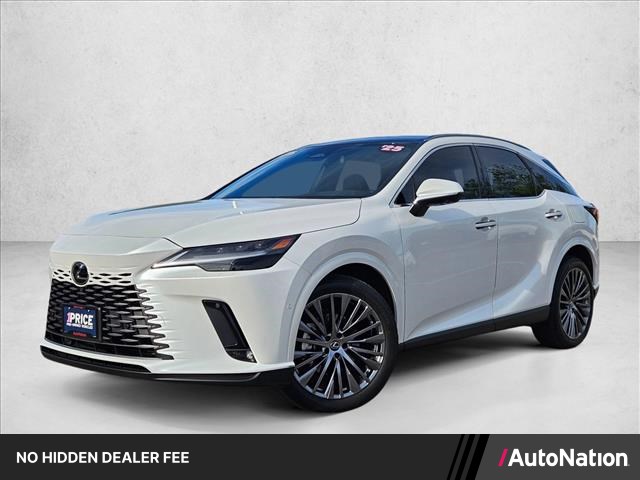Eminent White Pearl 2025 Lexus RX Hybrid 450h+ Luxury AWD SUV / Crossover All-Wheel Drive Automatic