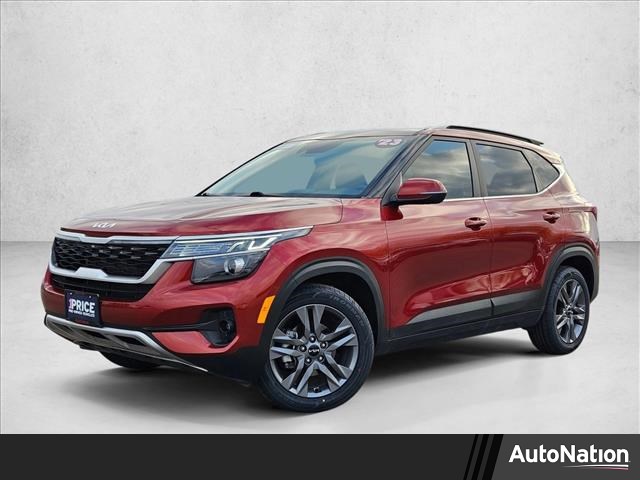 Mars Orange 2023 Kia Seltos S FWD SUV / Crossover Front-Wheel Drive Automatic