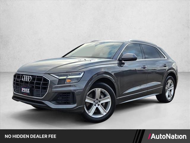 Daytona Gray Pearl Effect 2019 Audi Q8 SUV / Crossover All-Wheel Drive Automatic