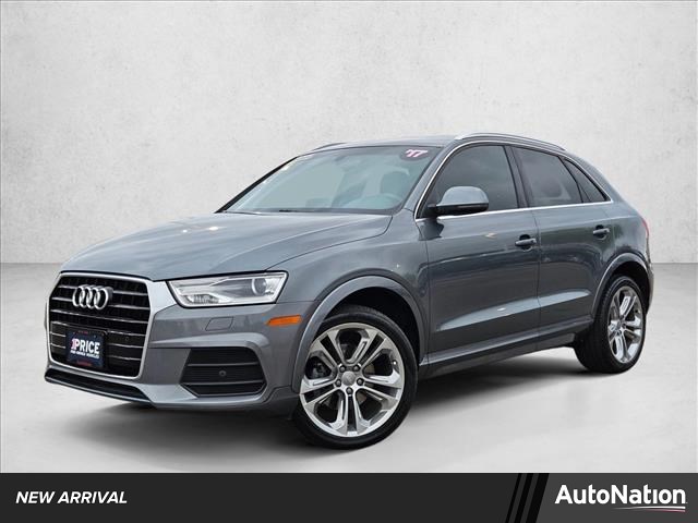 Monsoon Gray Metallic 2017 Audi Q3 2.0T Premium Plus SUV / Crossover Front-Wheel Drive Automatic