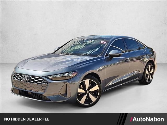 Horizon Blue Metallic 2025 Audi A5 Sedan All-Wheel Drive Automatic
