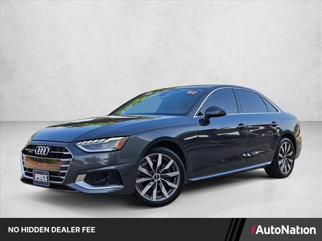 Terra Gray Metallic 2022 Audi A4 Sedan All-Wheel Drive Automatic