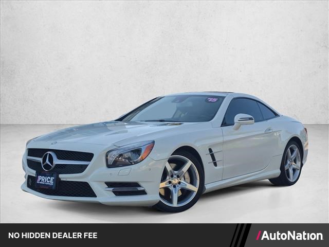 Designo Diamond White Metallic 2015 Mercedes-Benz SL-Class Convertible Rear-Wheel Drive Automatic