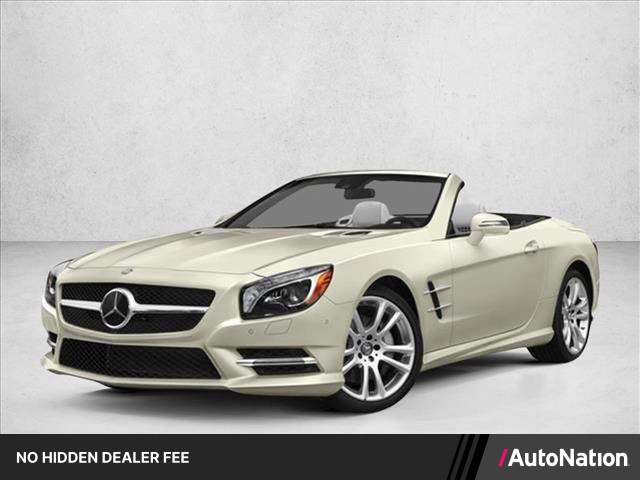 Designo Diamond White Metallic 2015 Mercedes-Benz SL-Class Convertible Rear-Wheel Drive Automatic