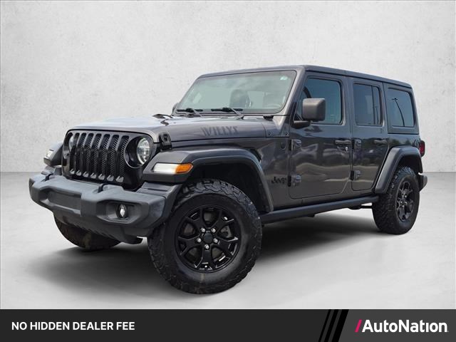 Gray (Granite Crystal Metallic Clearcoat) 2020 Jeep Wrangler SUV / Crossover Four-Wheel Drive 8-Speed Automatic