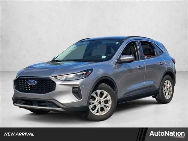 Iconic Silver Metallic 2023 Ford Escape Active FWD SUV / Crossover Front-Wheel Drive 8-Speed Automatic