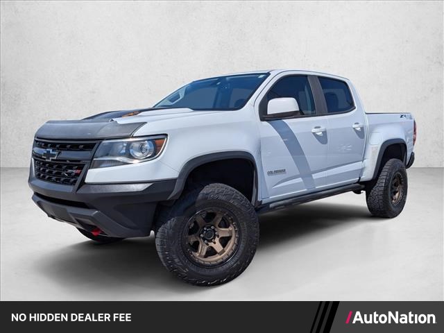 Summit White 2018 Chevrolet Colorado ZR2 Crew Cab 4WD Pickup Truck Four-Wheel Drive 8-Speed Automatic