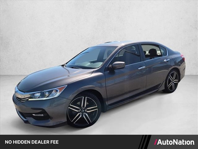 Gray (Modern Steel Metalli) 2016 Honda Accord Sedan Front-Wheel Drive Automatic