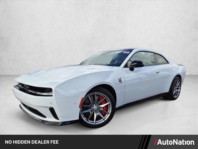 White Knuckle 2025 Dodge Charger Daytona Coupe All-Wheel Drive 1-Speed Automatic