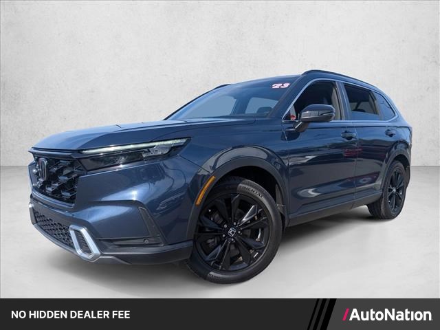 Canyon River Blue Metallic 2023 Honda CR-V Hybrid Sport Touring AWD SUV / Crossover All-Wheel Drive Automatic