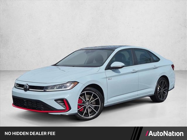 Monument Gray w/Deep Black Roof 2026 Volkswagen Jetta GLI Sedan Front-Wheel Drive 7-Speed Automatic