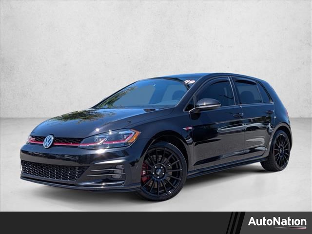 Deep Black Pearl 2019 Volkswagen Golf GTI 2.0T S 4-Door FWD Hatchback Front-Wheel Drive 6-Speed Manual