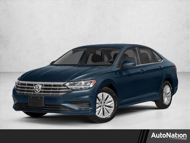 Blue 2019 Volkswagen Jetta SEL Premium FWD Sedan Front-Wheel Drive 8-Speed Automatic