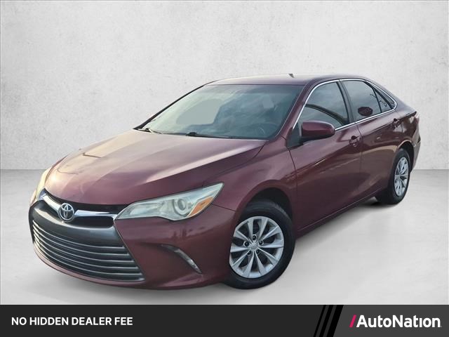 Red (Ruby Flare Pearl) 2016 Toyota Camry Sedan Front-Wheel Drive Automatic