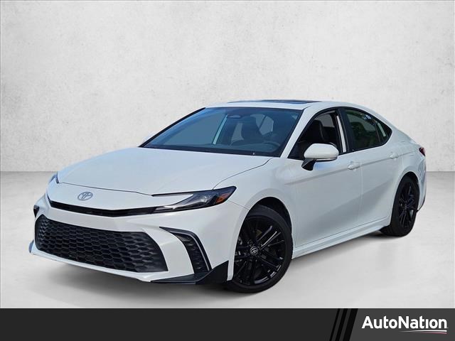 Black 2025 Toyota Camry SE FWD Sedan Front-Wheel Drive Automatic