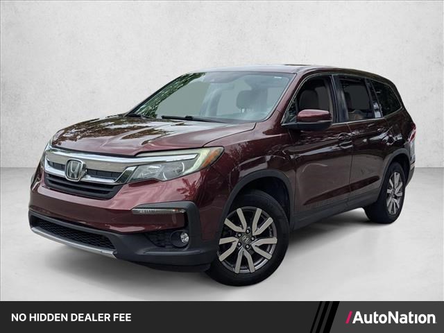Red (Deep Scarlet Pearl) 2020 Honda Pilot SUV / Crossover Front-Wheel Drive Automatic