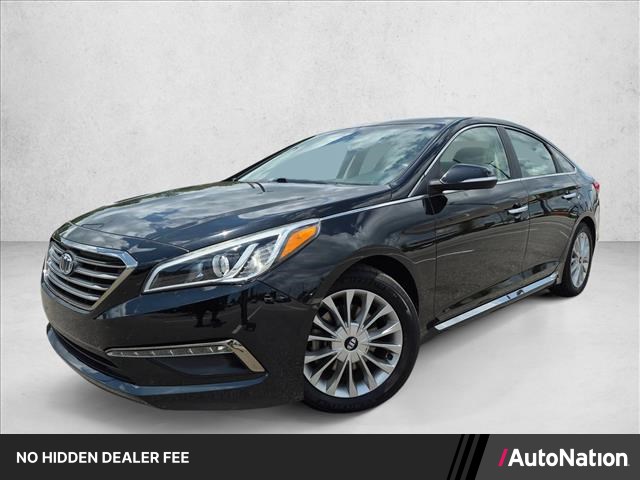 Phantom Black 2015 Hyundai Sonata Sedan Front-Wheel Drive Automatic