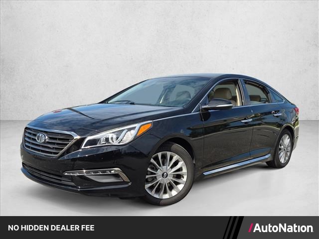 Phantom Black 2015 Hyundai Sonata Limited FWD Sedan Front-Wheel Drive Automatic
