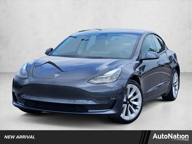 Gray 2023 Tesla Model 3 Long Range AWD Sedan All-Wheel Drive Automatic