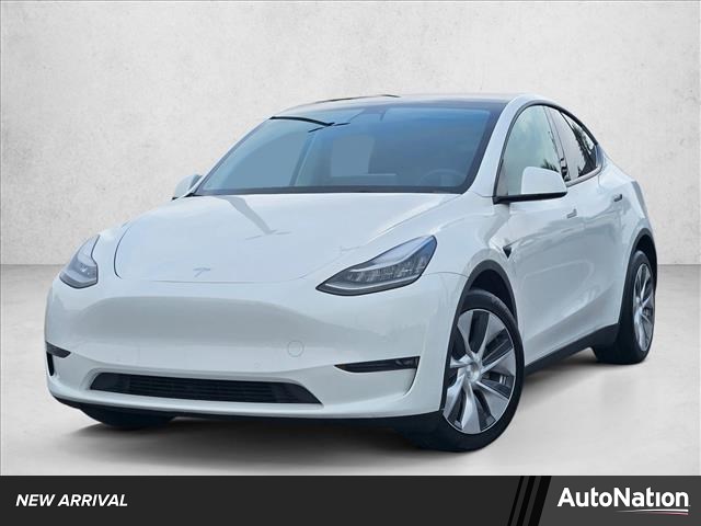 White 2022 Tesla Model Y Long Range AWD SUV / Crossover All-Wheel Drive Automatic