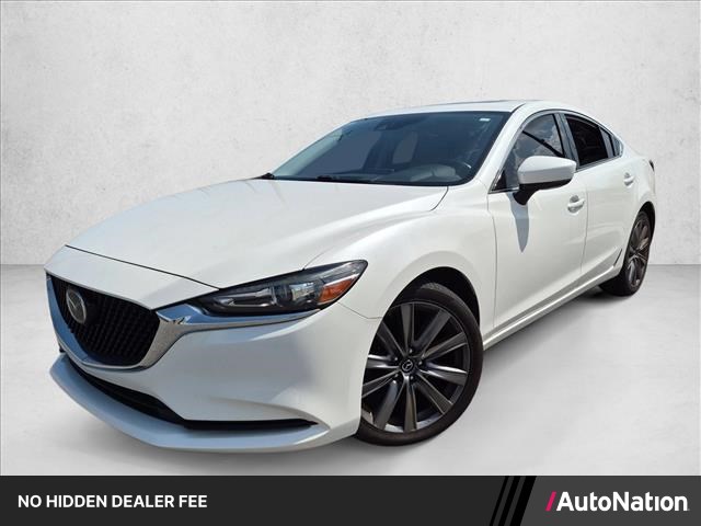 Snowflake White Pearl Mica 2019 Mazda MAZDA6 Sedan Front-Wheel Drive Automatic