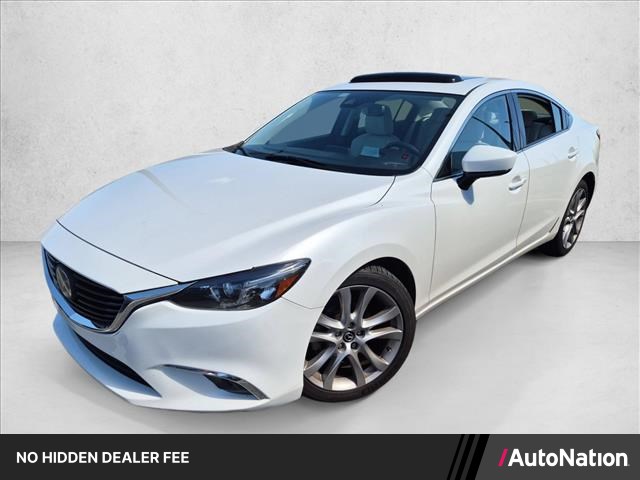 Snowflake White Pearl Mica 2017 Mazda MAZDA6 Sedan Front-Wheel Drive Automatic