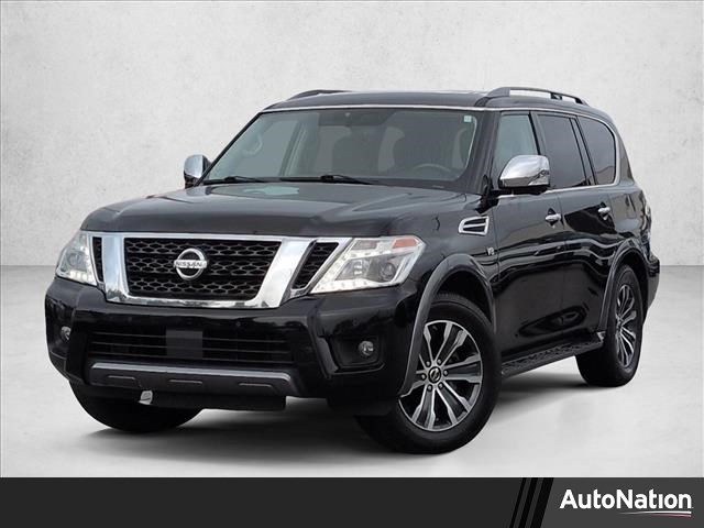 Super Black 2020 Nissan Armada SL RWD SUV / Crossover 4X2 Automatic