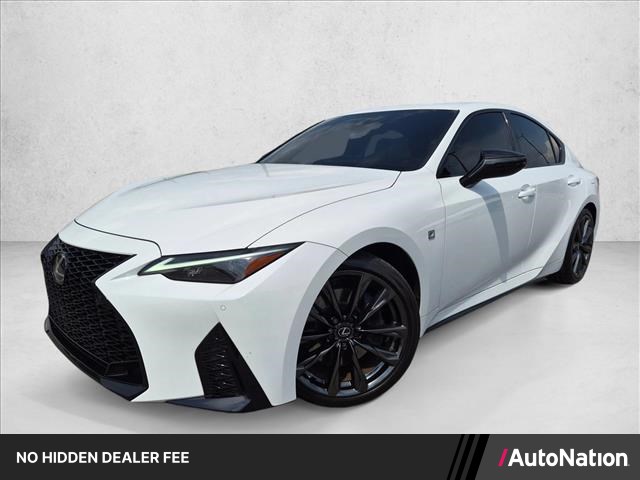 Ultra White 2025 Lexus IS Sedan Rear-Wheel Drive Automatic