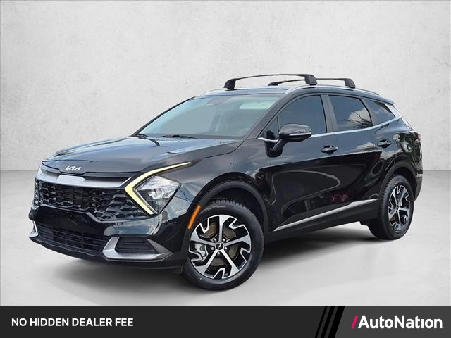Fusion Black 2023 Kia Sportage Hybrid SUV / Crossover All-Wheel Drive Automatic