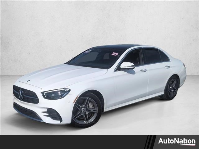 Polar White 2023 Mercedes-Benz E-Class E 350 4MATIC Sedan All-Wheel Drive Automatic