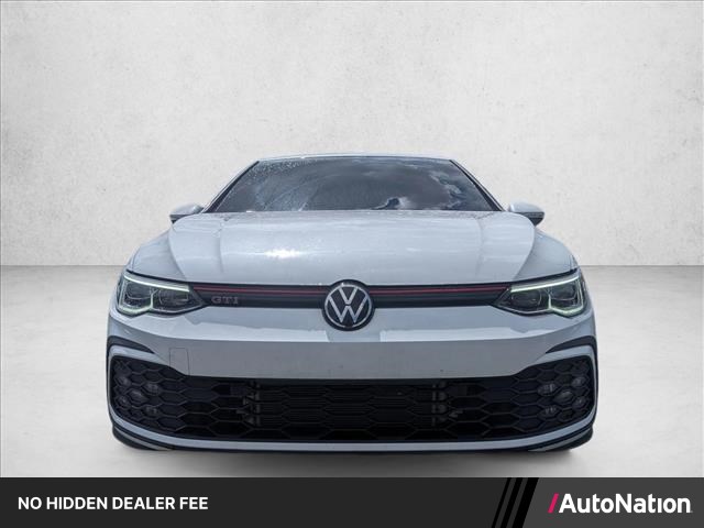White 2024 Volkswagen Golf GTI S FWD Hatchback Front-Wheel Drive 7-Speed Automatic