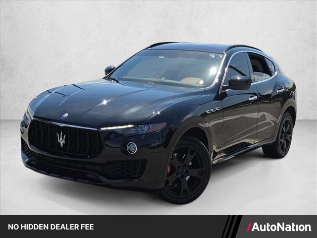 Black 2017 Maserati Levante SUV / Crossover All-Wheel Drive Automatic