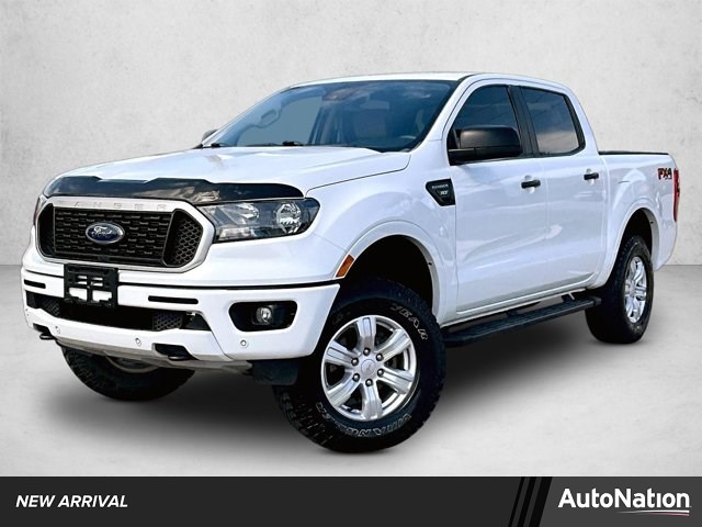 Oxford White 2019 Ford Ranger XLT SuperCrew 4WD Pickup Truck Four-Wheel Drive Automatic